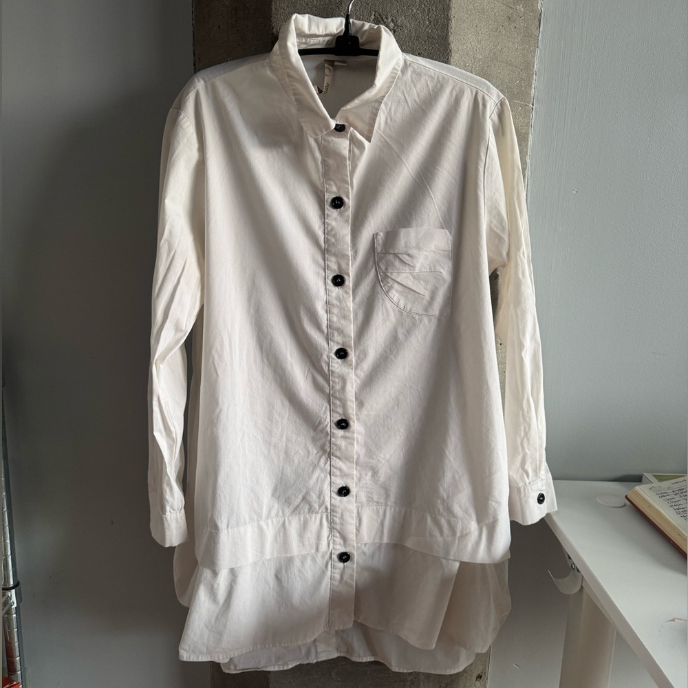 Comfy USA Cream Blouse